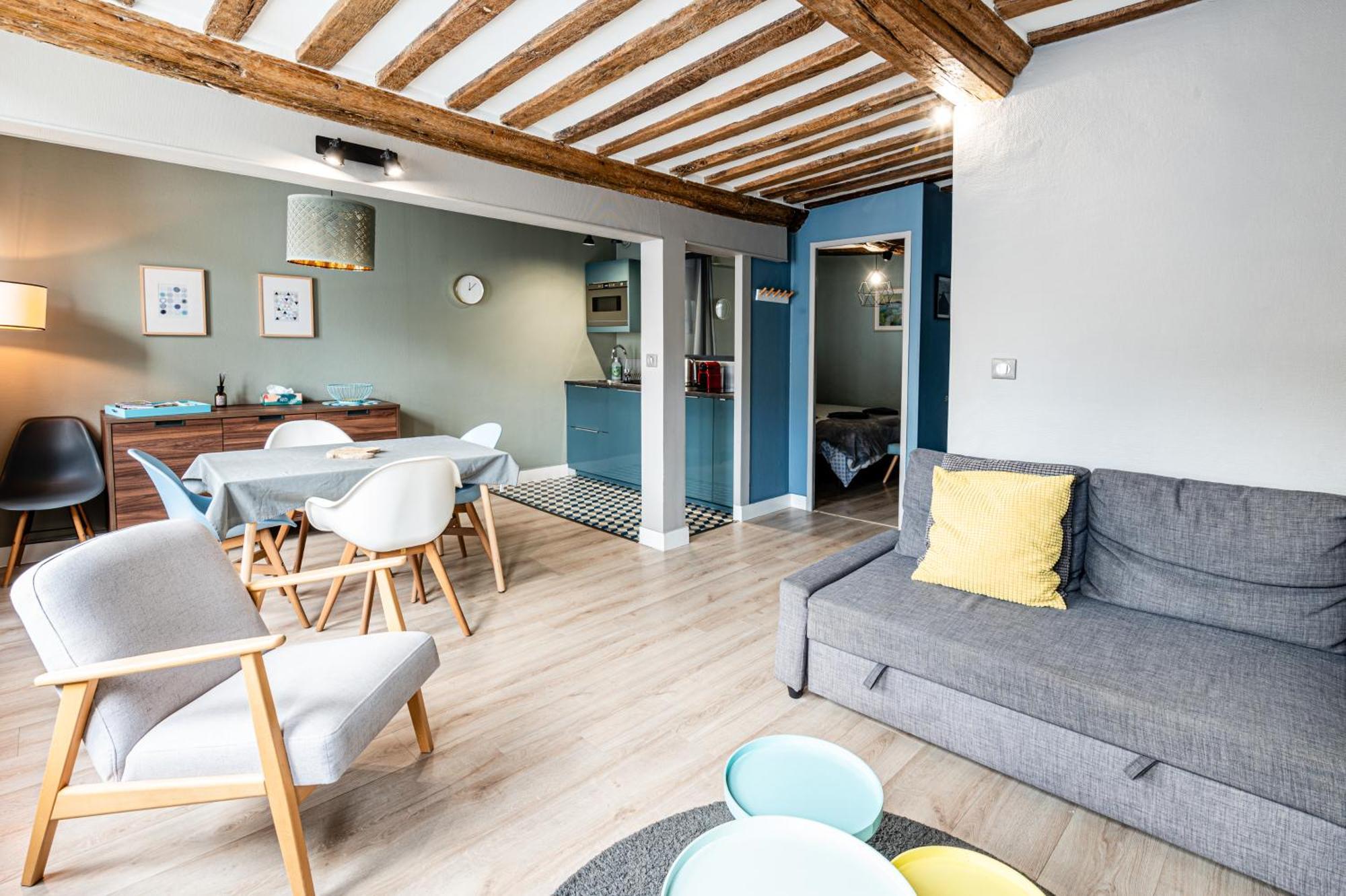 Apartamento Cosy Loft - Plein Centre D'Honfleur Exterior foto