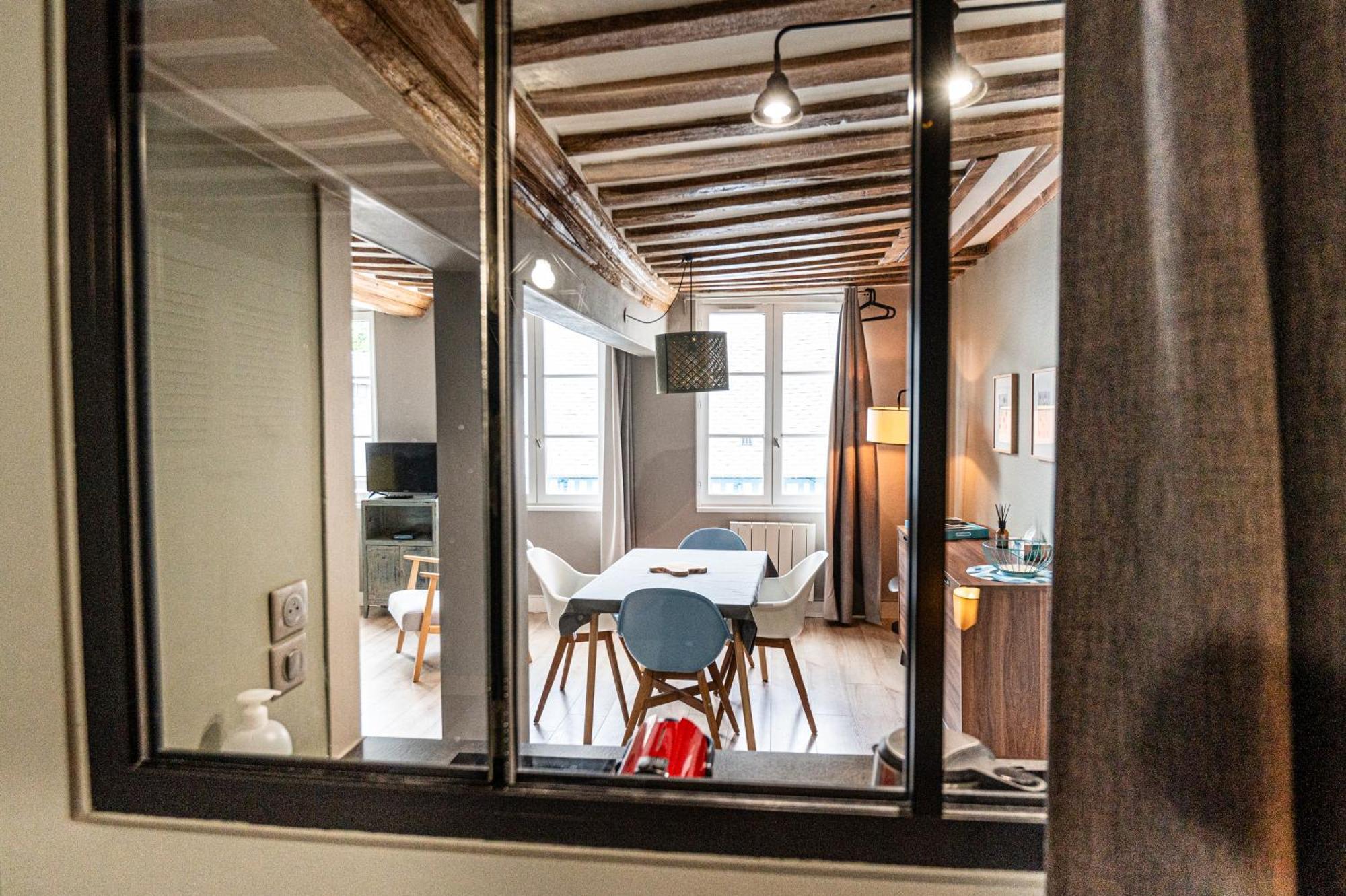 Apartamento Cosy Loft - Plein Centre D'Honfleur Exterior foto