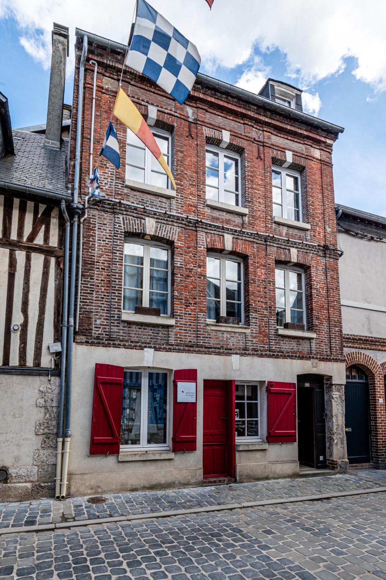 Apartamento Cosy Loft - Plein Centre D'Honfleur Exterior foto